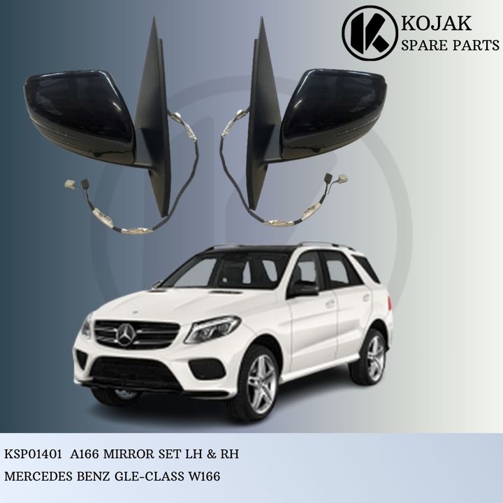 Exterior Mirror Set Left & Right Mercedes-Benz GLE-Class W166