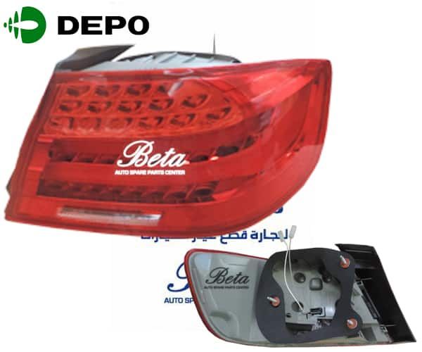 BMW 3 Series E92 LCI (2009-2011), Tail Lamp (Right), Depo, 63217251958