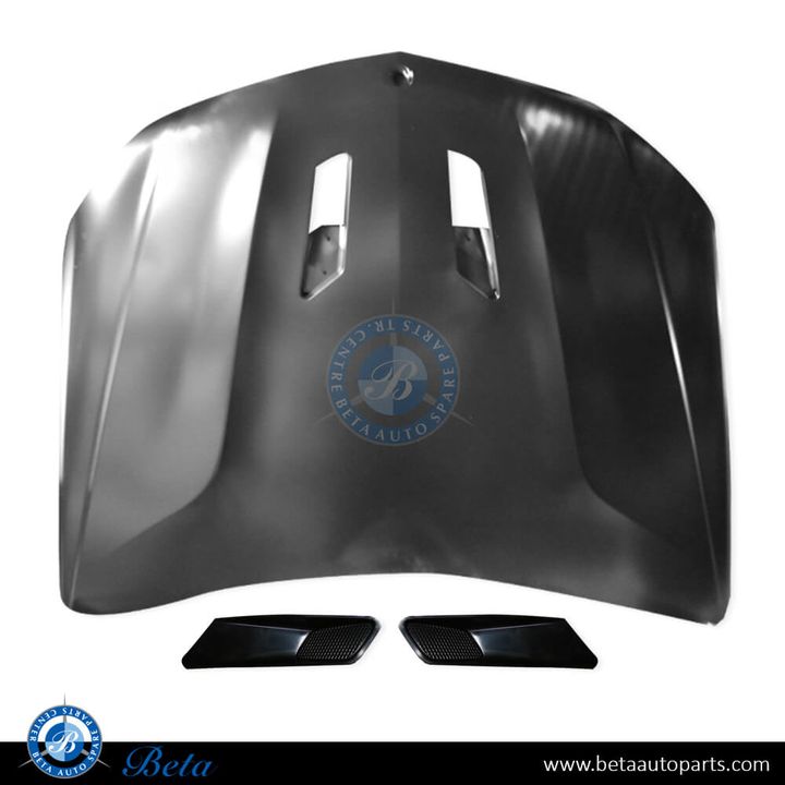Mercedes C-Class W204 (2011-2014), Hood AMG C63 with Hole Edition 1 OE Size, Taiwan, 2048801357