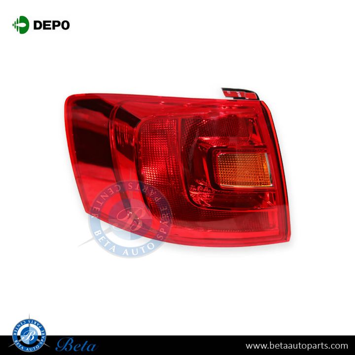 Volkswagen Jetta (2012-2014), Tail Lamp (Left), Depo, 5C6945095A
