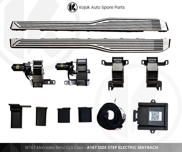 Electric Side Steps Kit Mercedes-Benz GLS Class W167 Maybach Style