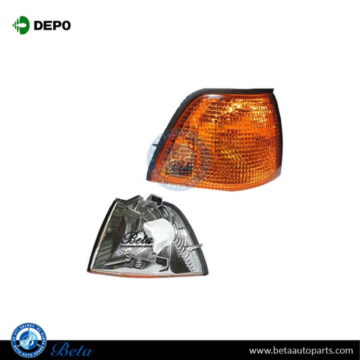 BMW 3 Series E36 (1991-1997), Corner Lamp for 4 Door - Yellow (Right), Depo, 8353278