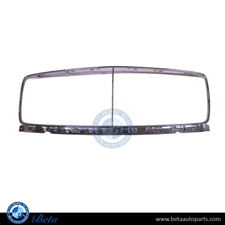 Bentley Continental GT (2018-2024), Radiator Grille Frame (Chrome), China, 3SD853667E