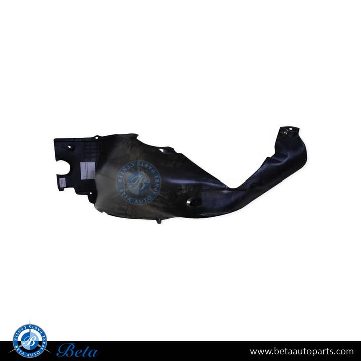 Porsche Panamera (2010-2016), Front Wheel Fender Liner - Rear Half (Right), China, 97050412604