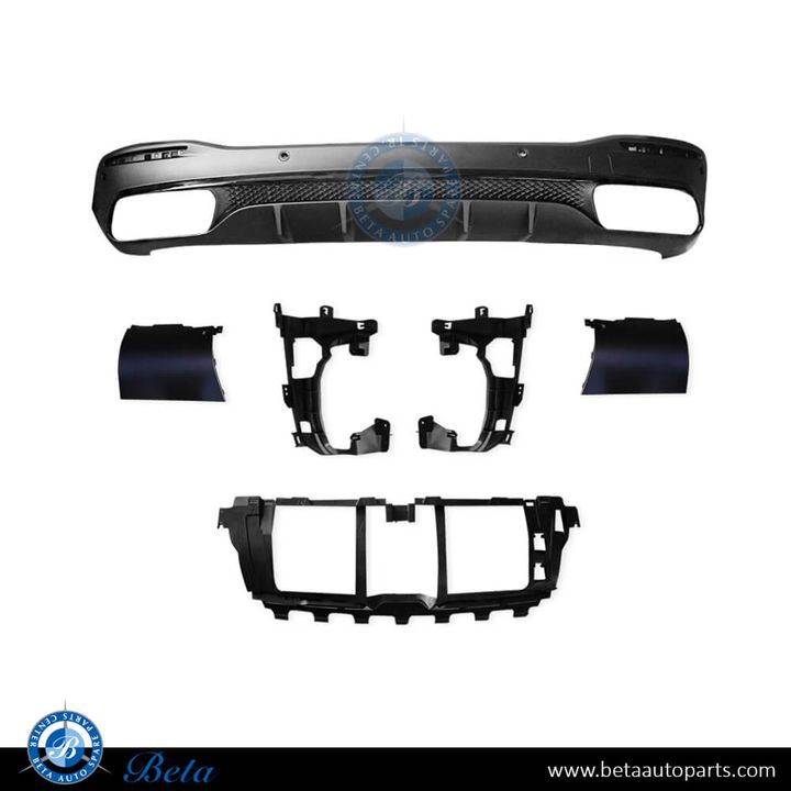 Mercedes GLS-Class X167 (2020-2023), Rear Diffuser AMG GLS63 (Black), China, 1678869402