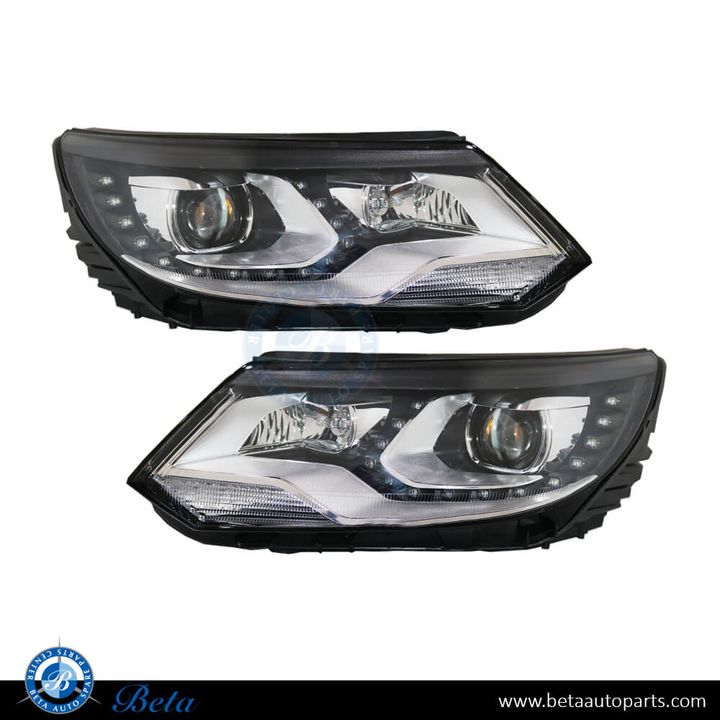 Volkswagen Tiguan (2012-2016), Headlamp Upgrade from Normal to LED, China, 5N2941005 / 5N2941006