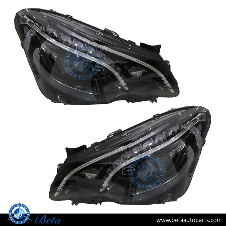 Mercedes E-Class Coupe C207 (2010-2016), Headlamp Upgrade from Xenon to 2014 Dynamic LED, China, 2078200539 / 2078200639