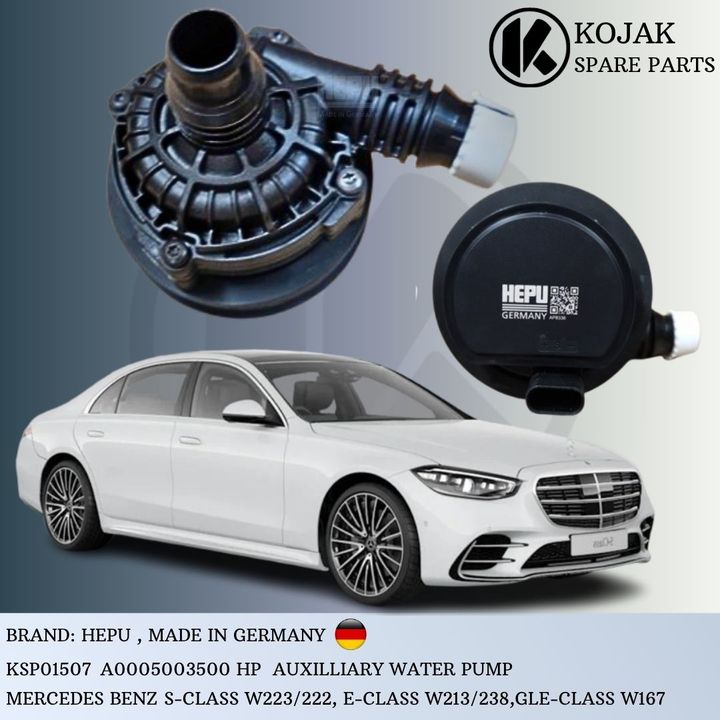 Auxiliary Water Pump for Mercedes-Benz S-Class, E-Class, GLE-Class