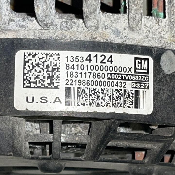 Alternator - 2019 Cadillac XT4 Sport