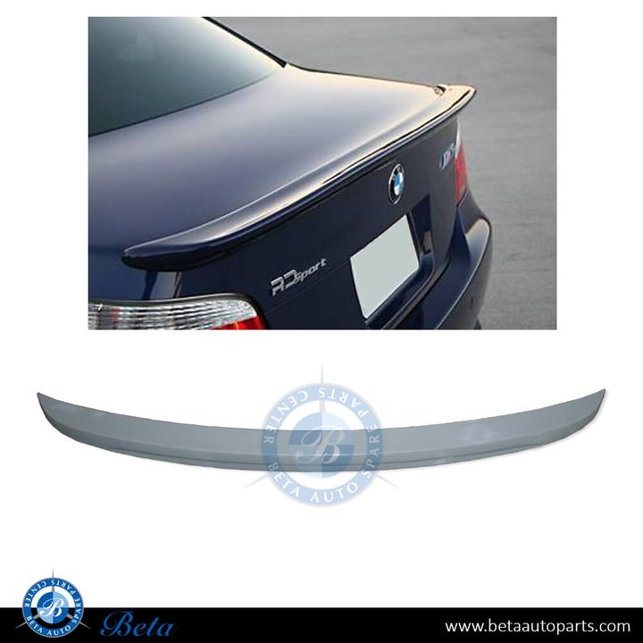 BMW 5 Series E60 (2003-2009), Trunk Spoiler M Look, Taiwan, 51710148785