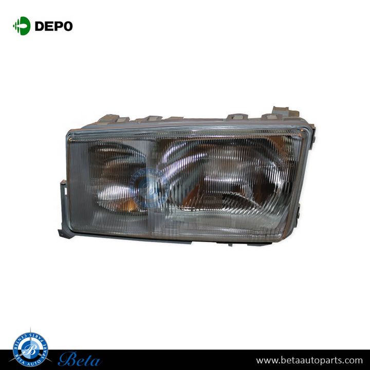 Mercedes C-Class W201 (1982-1993), Headlamp (Left), Depo, 2018202561