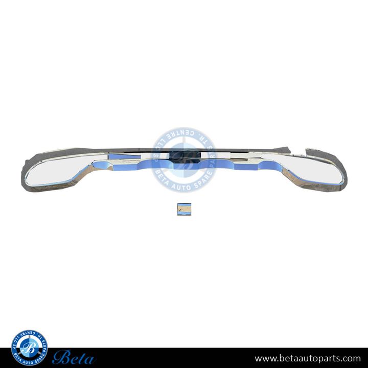 Mercedes GLC-Class X254 (2023-Up), Rear Diffuser Moulding (Chrome), China, 2548858100