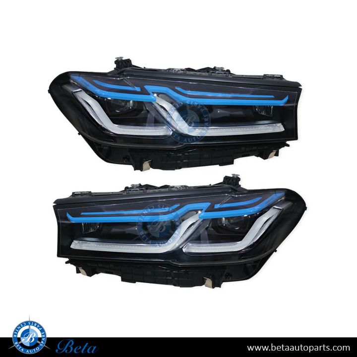 BMW 5 Series G30 LCI (2021-2023), Headlamp Upgrade from Adaptive LED to Laser LED, China, 63119479267 / 63119479268